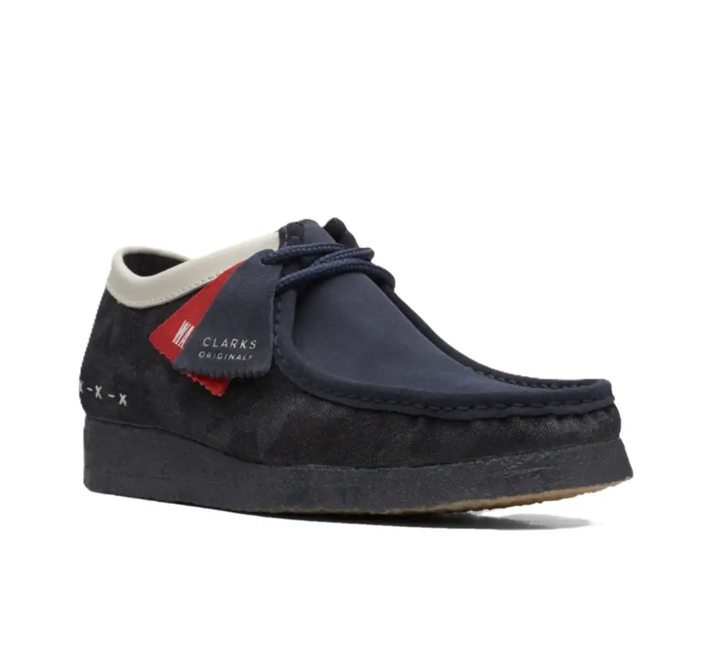 Alternative view of Giày Clarks Originals Wallabee Oak ‘Black’ 261688437
