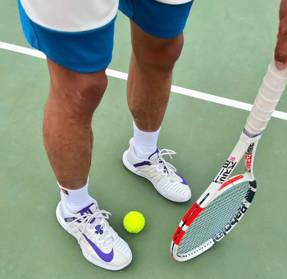 Alternative view of Giày Tennis Nike Air Zoom GP Turbo ‘White Court Purple’ CK7513-102