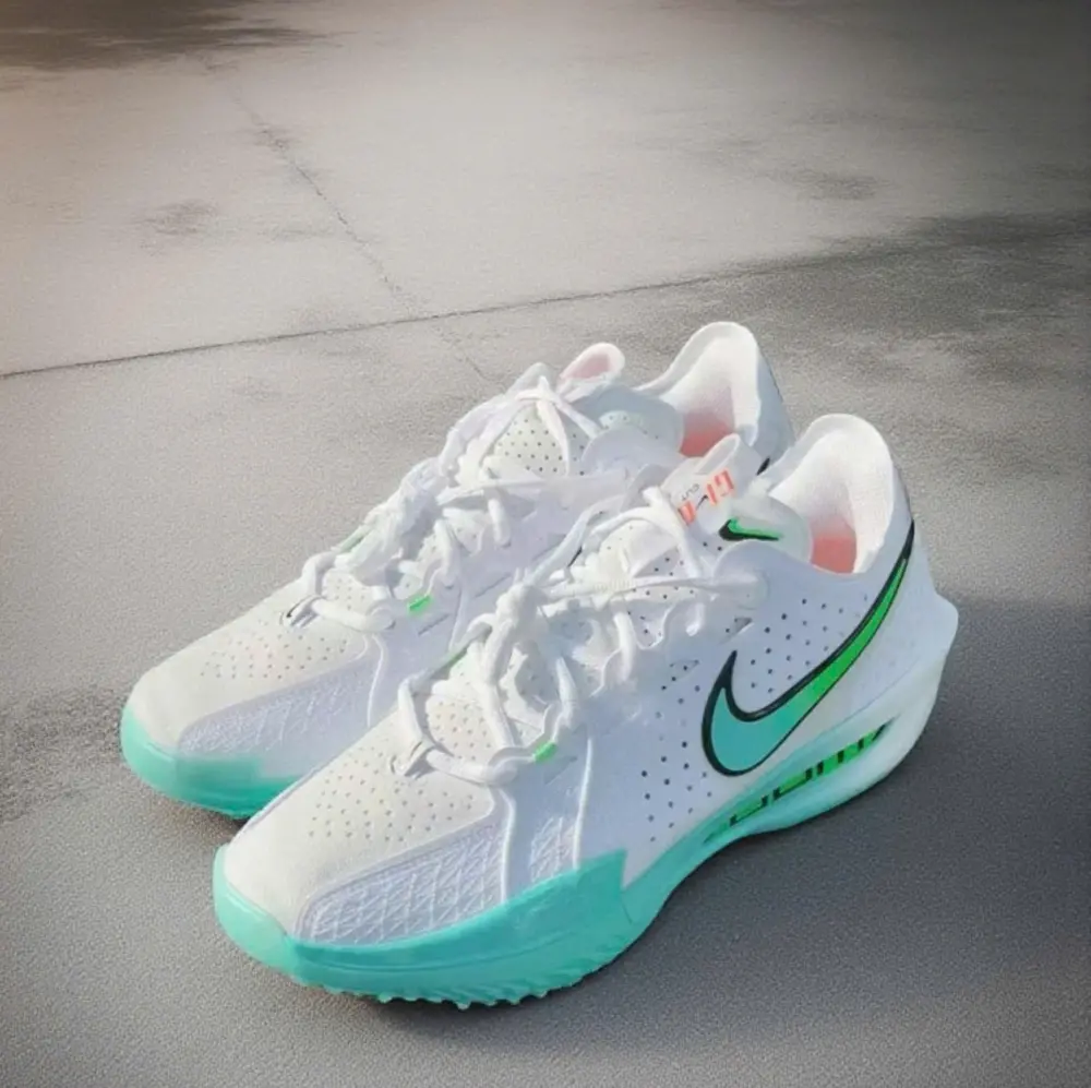 Giày Nike Zoom GT Cut 3 ‘White Green’ DV2918-107 - Ảnh 5