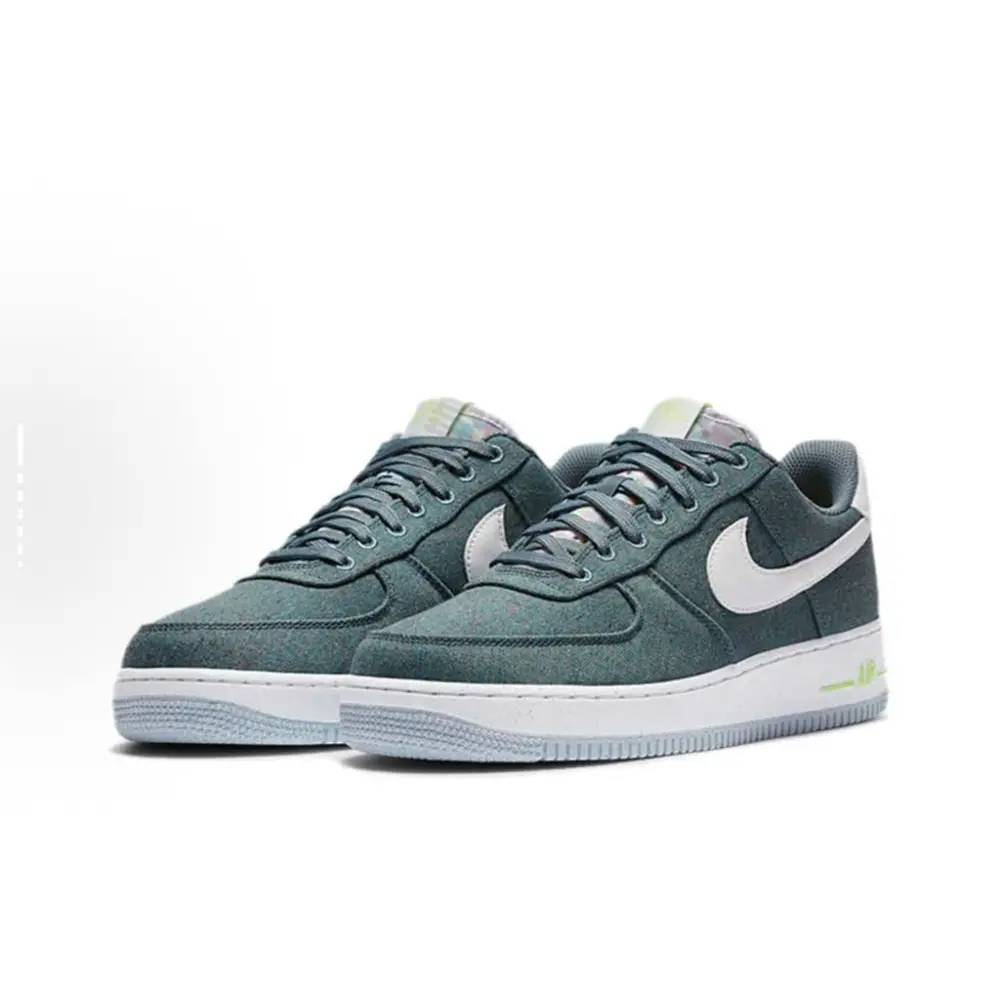 Giày Nike Air Force 1 Low ’07 ‘Recycled Canvas Pack Ozone Blue’ CN0866-001 - Ảnh 4