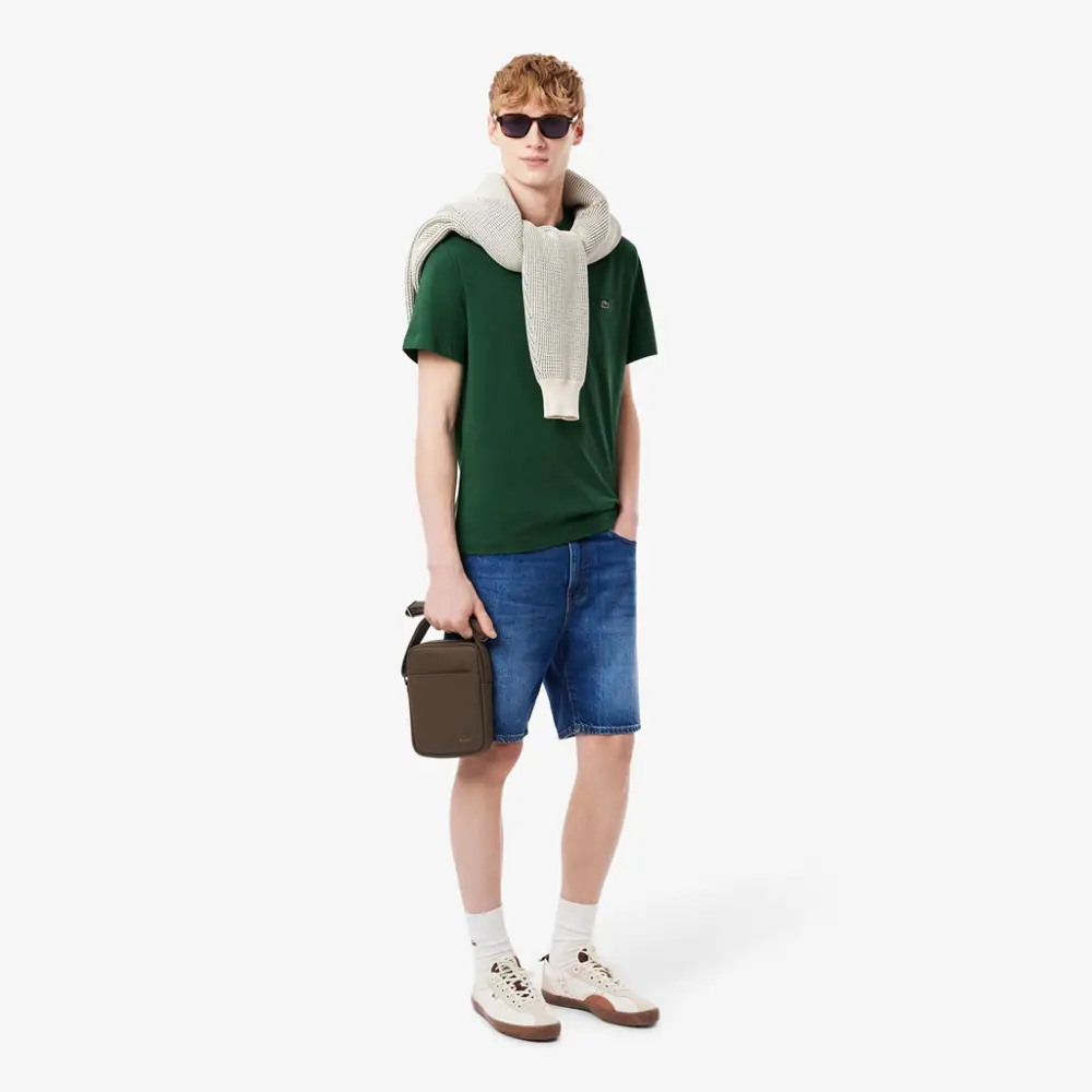 Túi Lacoste Crossbody Bag ‘Brown’ NH4422HC-Q80 - Ảnh 4