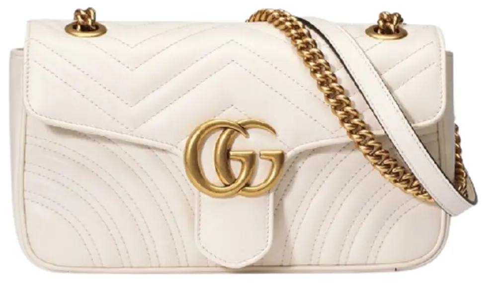 Túi Gucci Marmont Small Matelassé Shoulder Bag 'White' 443497-DTDIT-9022