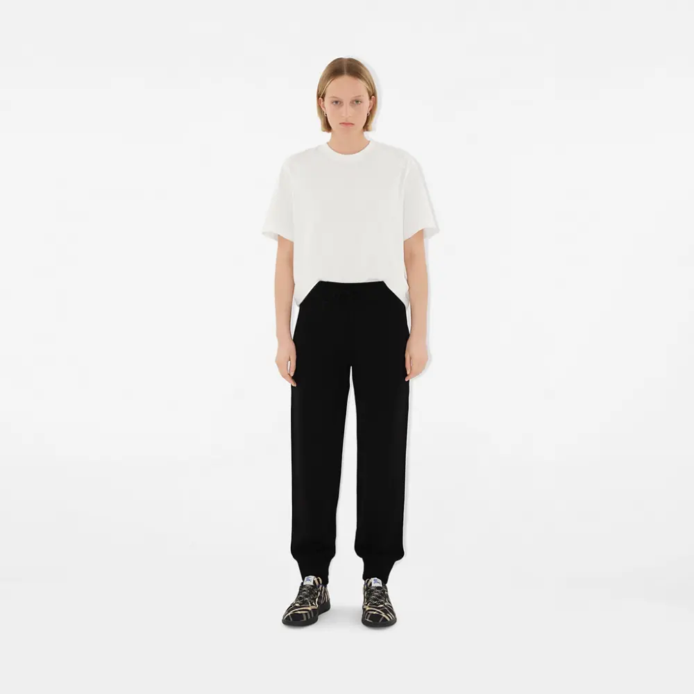 Alternative view of Giày Burberry Check Terrace Sneakers ‘Black’ 80953701