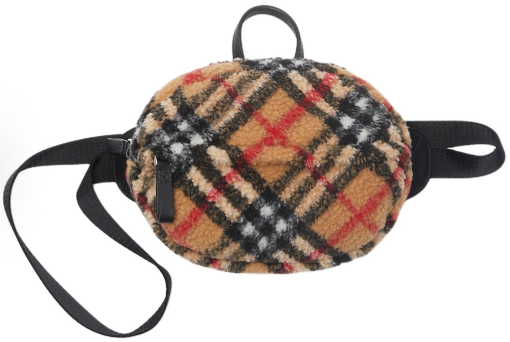 Túi Nữ Burberry Zipper Bag ‘Beige’ 80781381