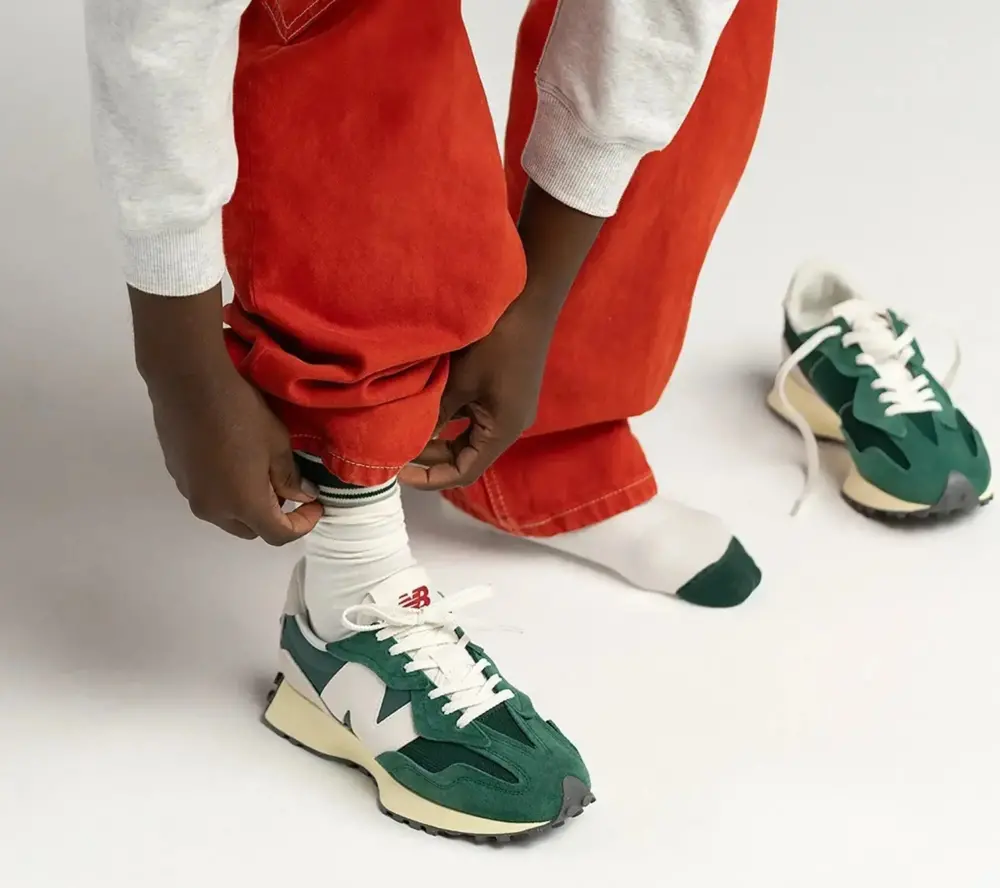 Giày New Balance 327 ‘Marsh Green’ U327WRG - Ảnh 5
