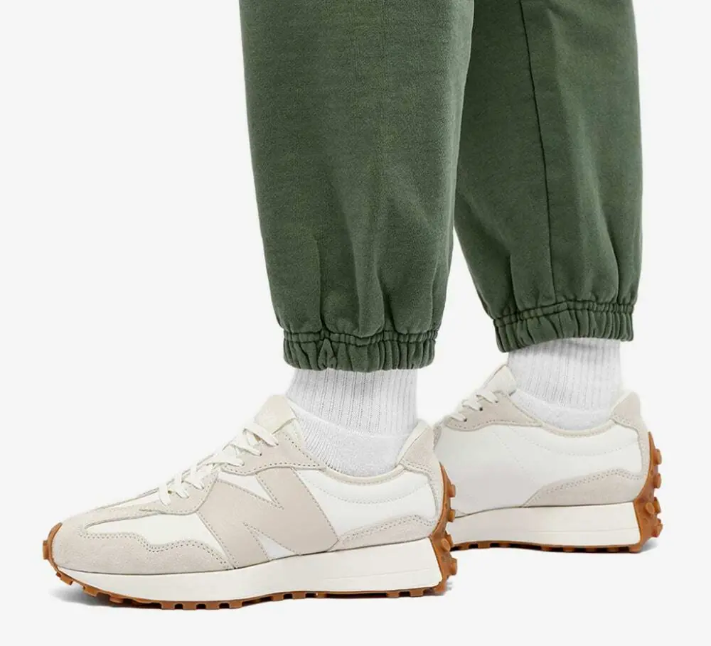 Giày New Balance 327 ‘Beige White Gum Pink’ WS327AN - Ảnh 6
