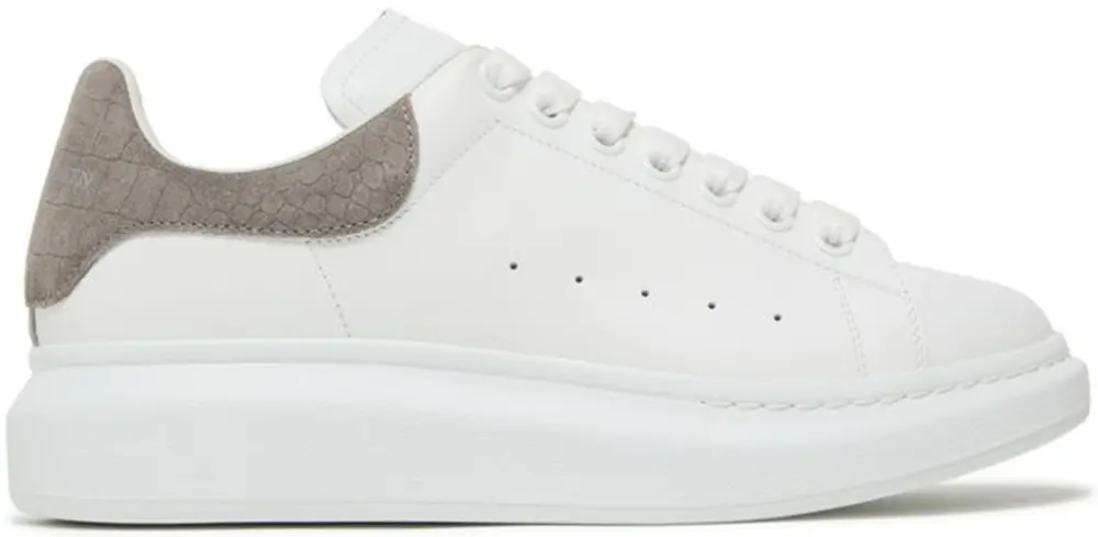 Giày Alexander McQueen Oversized Sneaker ‘Lead Crocodile’ 625162-WHZ4K-9597
