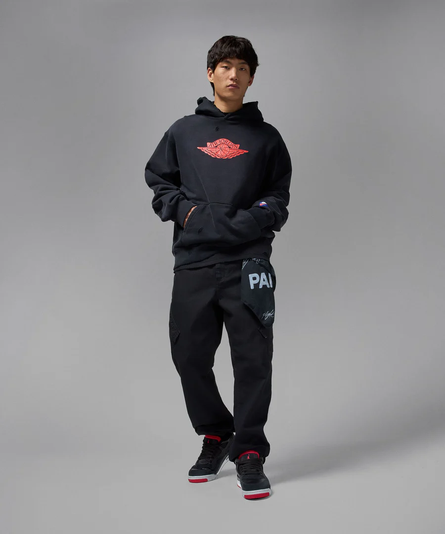 Alternative view of Giày Nike Air Jordan 4 RM ‘Black Cement’ FQ7939-061