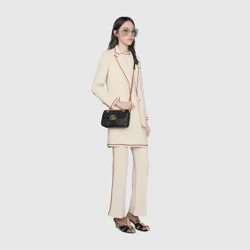 Túi Gucci GG Marmont Small Matelassé Shoulder Bag 447632-DTD1T-1000 - Ảnh 4