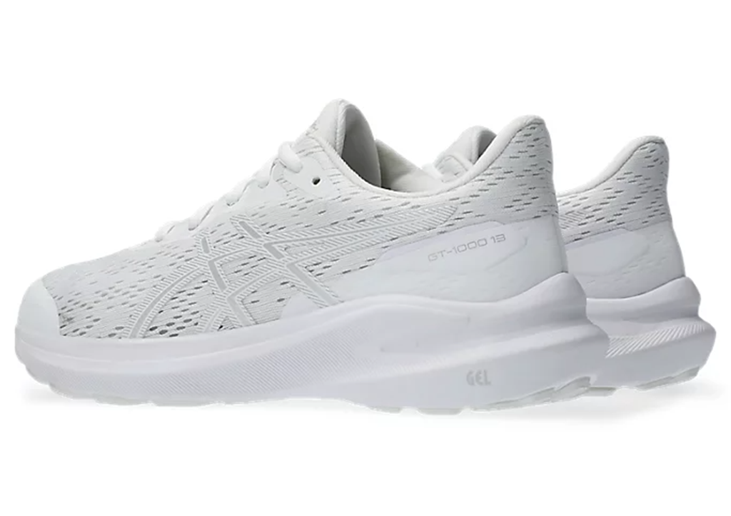 Giày Asics GT-1000 13 GS ‘White Concrete’ 1014A343-100 - Ảnh 3