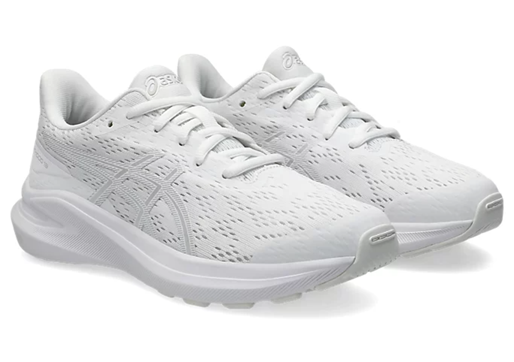 Giày Asics GT-1000 13 GS ‘White Concrete’ 1014A343-100 - Ảnh 4