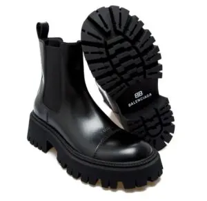 Giày Balenciaga Tractor Bootie ‘Black’ 636599-WA8E9-1000 - Ảnh 5