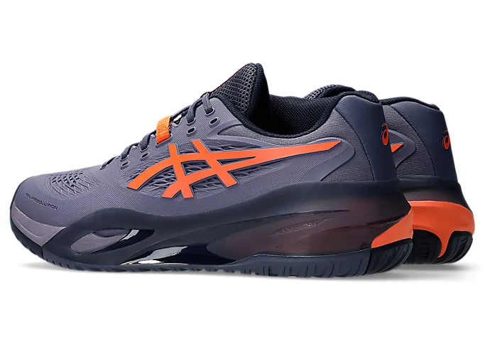 Alternative view of Giày Asics Gel Resolution X ‘Greyish Purple Nova Orange’ 1041A487-500