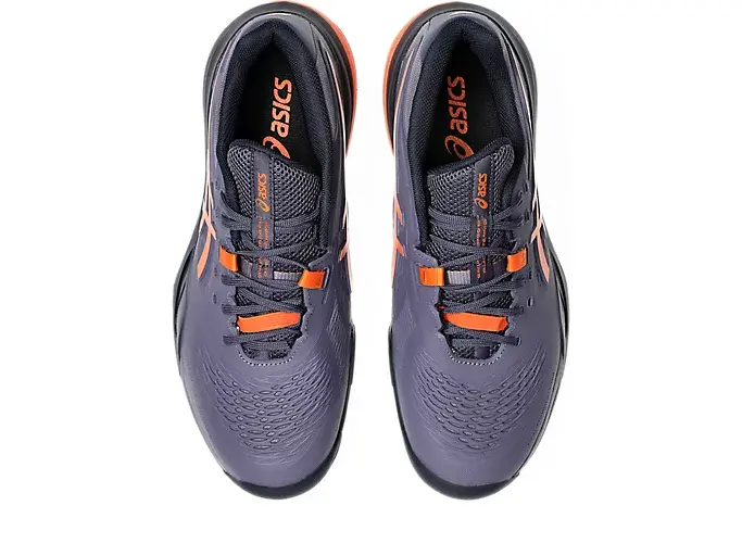 Giày Asics Gel Resolution X ‘Greyish Purple Nova Orange’ 1041A487-500 - Ảnh 4