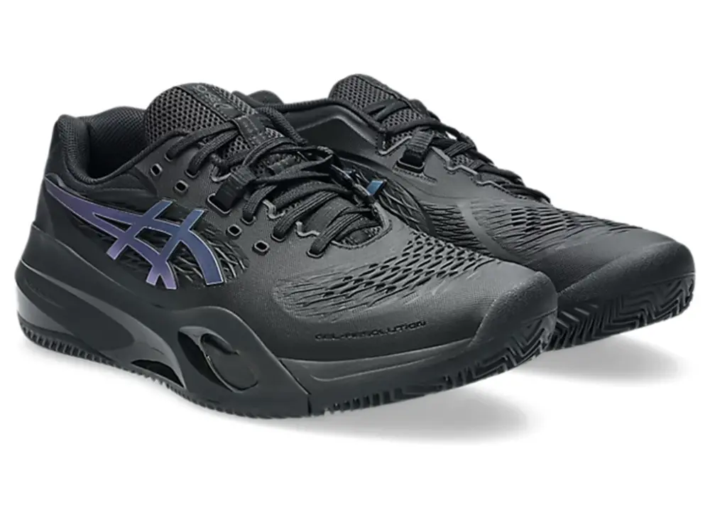 Giày Asics Gel-Resolution X ‘Clay Night Energy Black Prism Blue’ 1041A535-960 - Ảnh 3