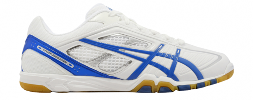 Giày Asics Attack Excounter 327 'White Electric Blue' 1073A060-101
