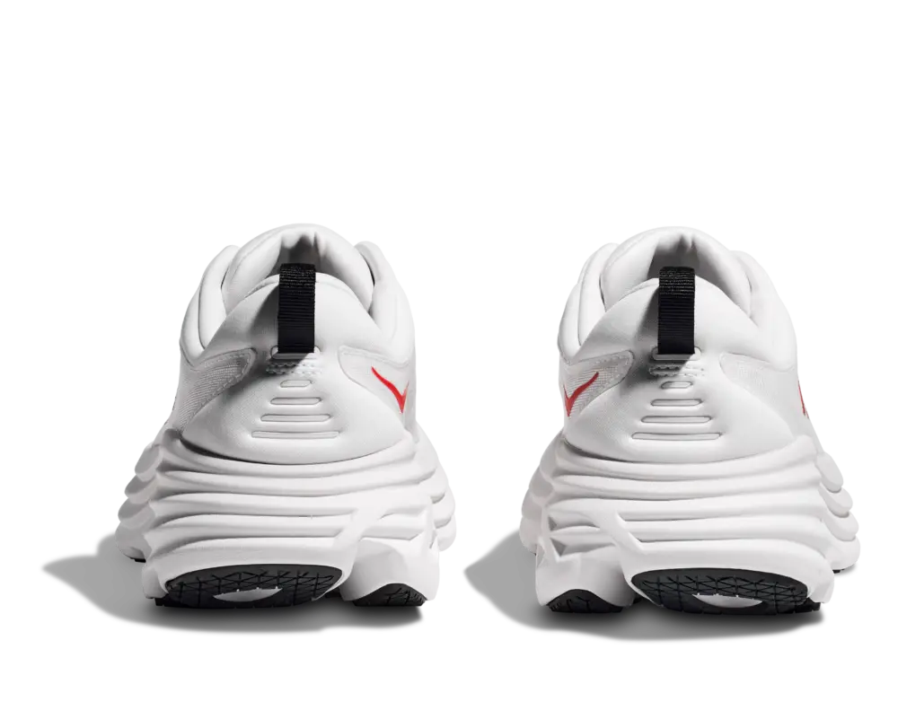 Giày Hoka One One Bondi 8 ‘White Vermillion’ 1123202-WVR - Ảnh 4