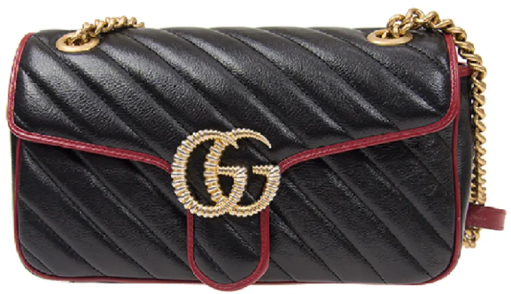 Túi Gucci GG Marmont Shoulder Bag 'Black' 443497-0OLFX-8277