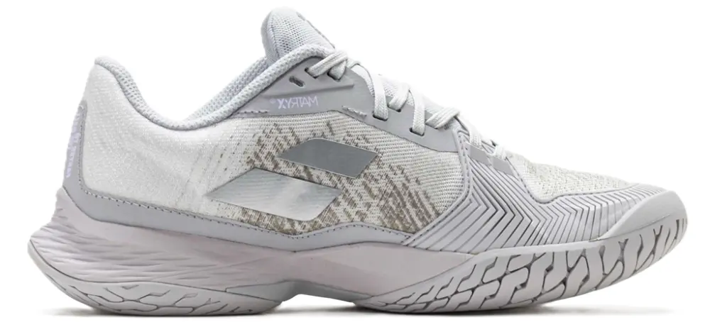 Giày Babolat Jet Mach 3 All Court ‘White Grey’ 3A1S25B630-1072