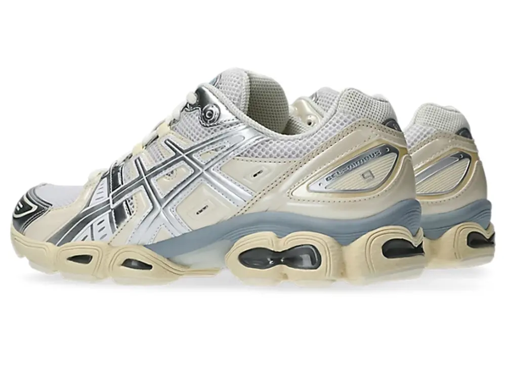 Giày Asics Gel-Nimbus 9 ‘White Pure Silver’ 1201A424-106 - Ảnh 4