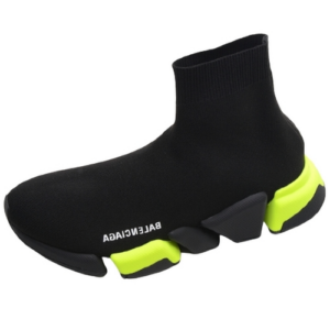 Giày Balenciaga Speed 2.0 Sneaker ‘Black Fluo Yellow’ 617239-W1720-1171 - Ảnh 3