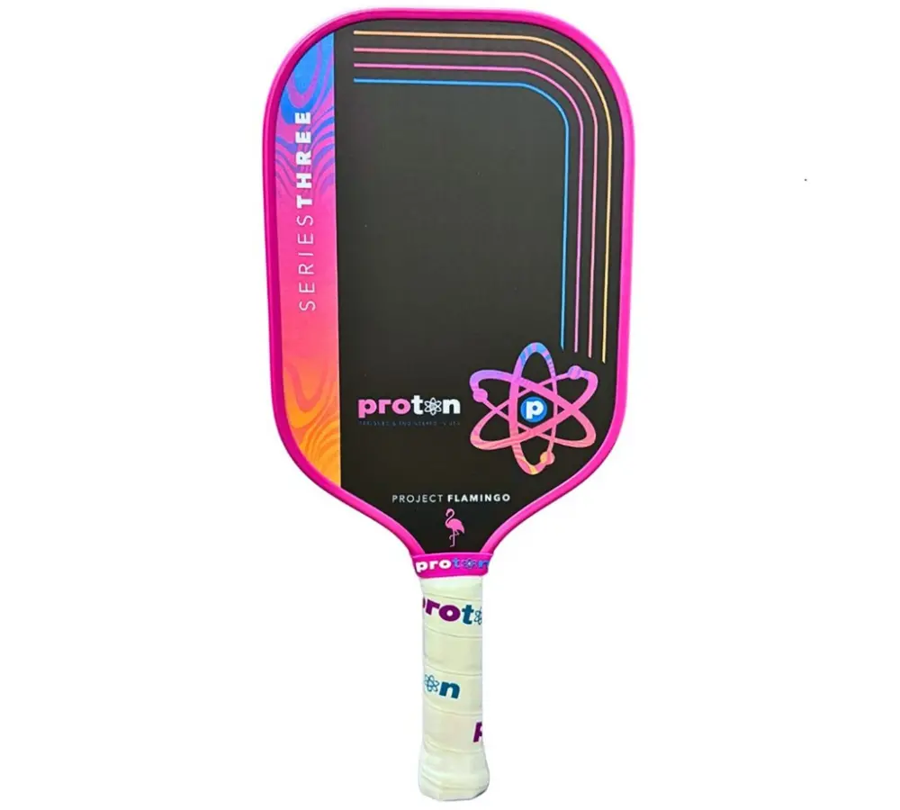 Vợt Pickleball Proton Series Three Flamingo 15mm ‘Pink’