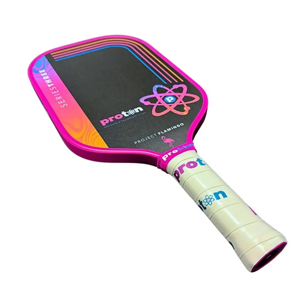 Vợt Pickleball Proton Series Three Flamingo 15mm ‘Pink’ - Ảnh 4