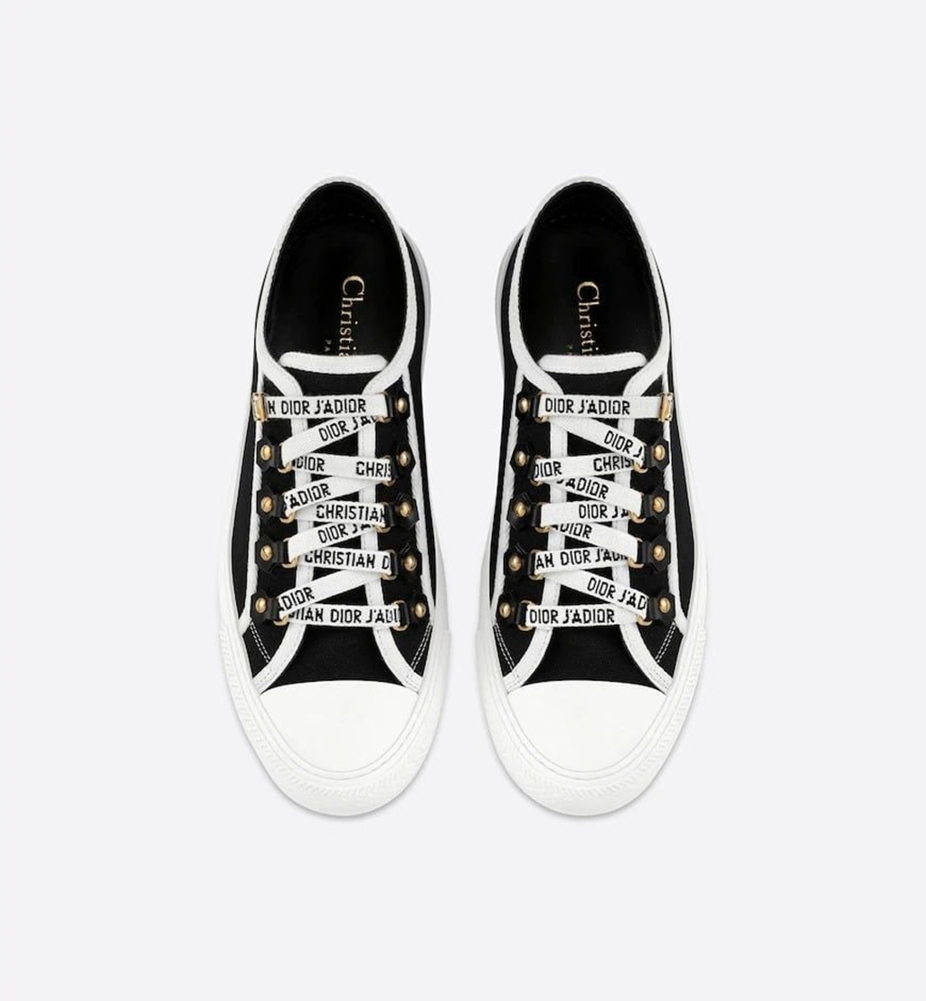 Giày Dior Walk'N'Dior Sneaker 'Black Cotton' KCK177CVA-S12X - Ảnh 3
