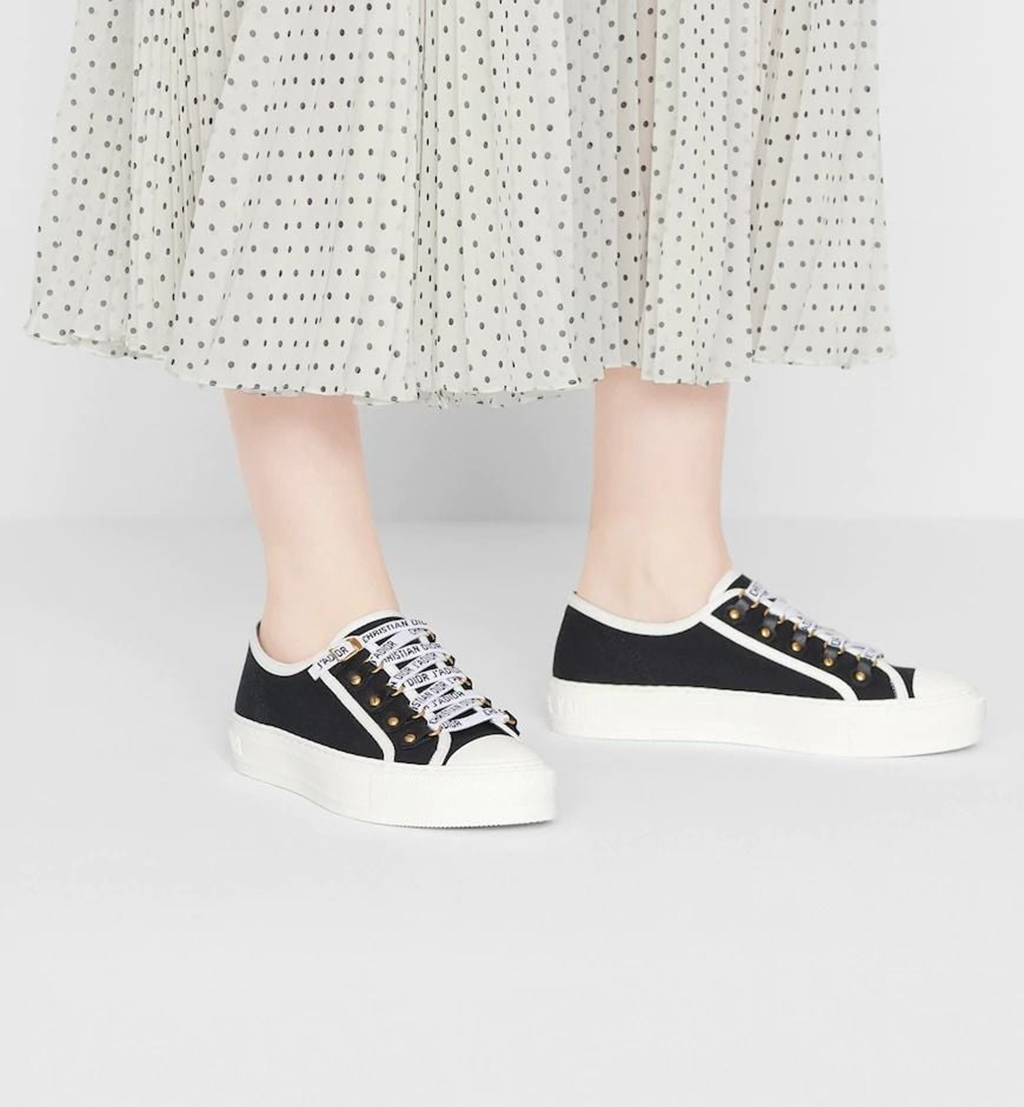 Alternative view of Giày Dior Walk'N'Dior Sneaker 'Black Cotton' KCK177CVA-S12X