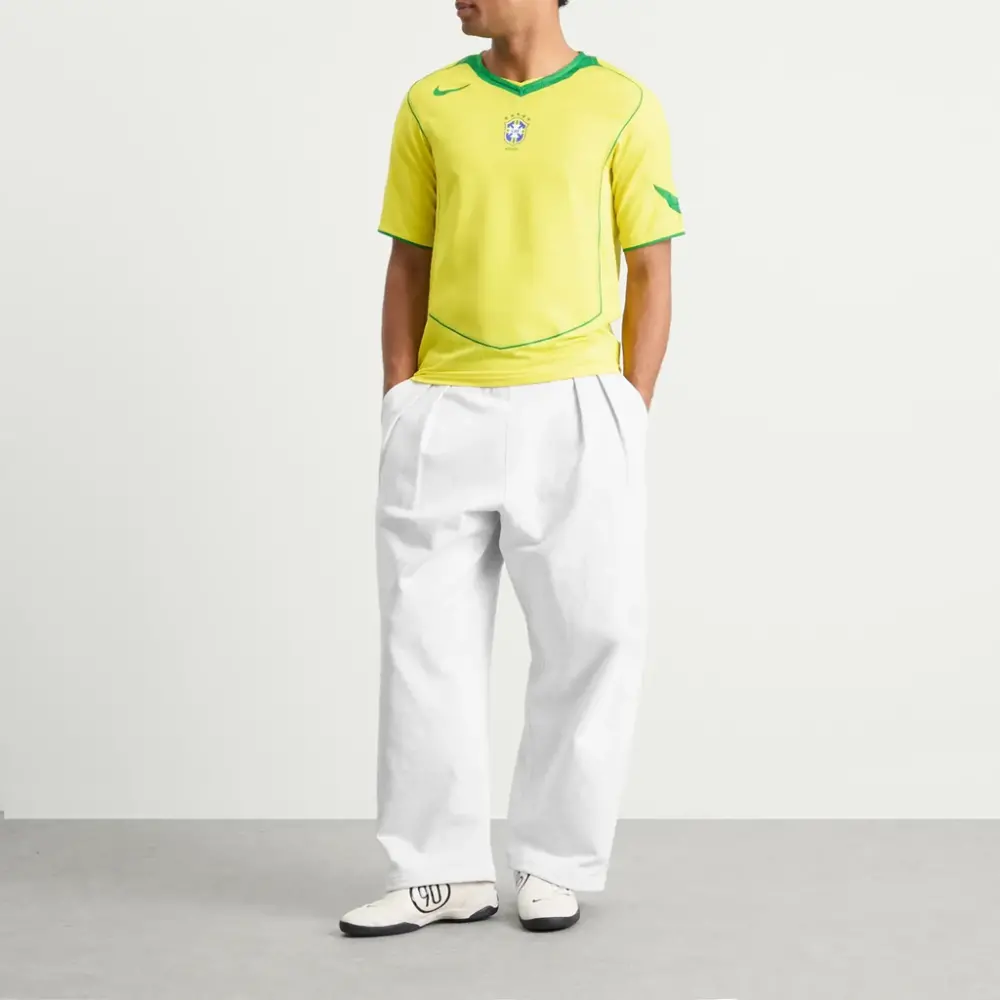 Alternative view of Áo Nike Brazil 2004 Total 90 Reissue 'Opti Yellow' HV4426-741