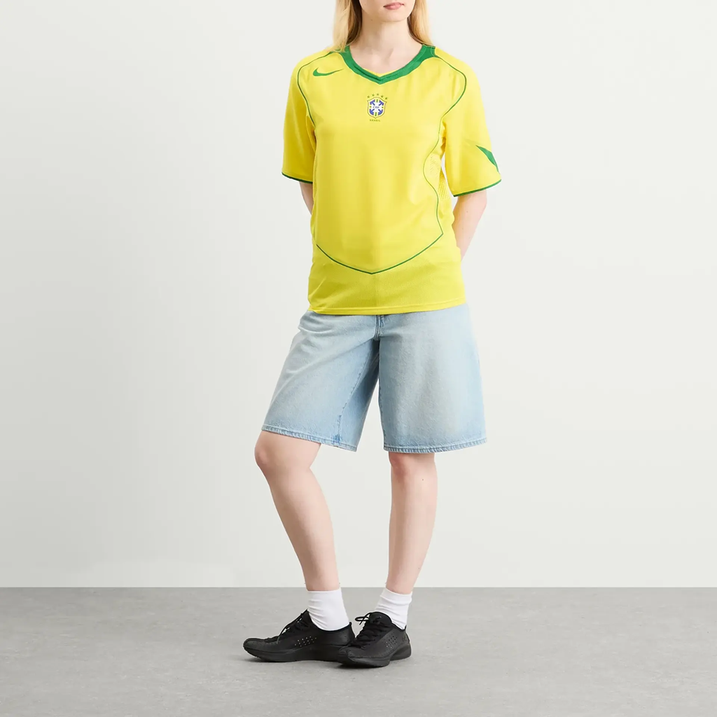 Áo Nike Brazil 2004 Total 90 Reissue 'Opti Yellow' HV4426-741 - Ảnh 3