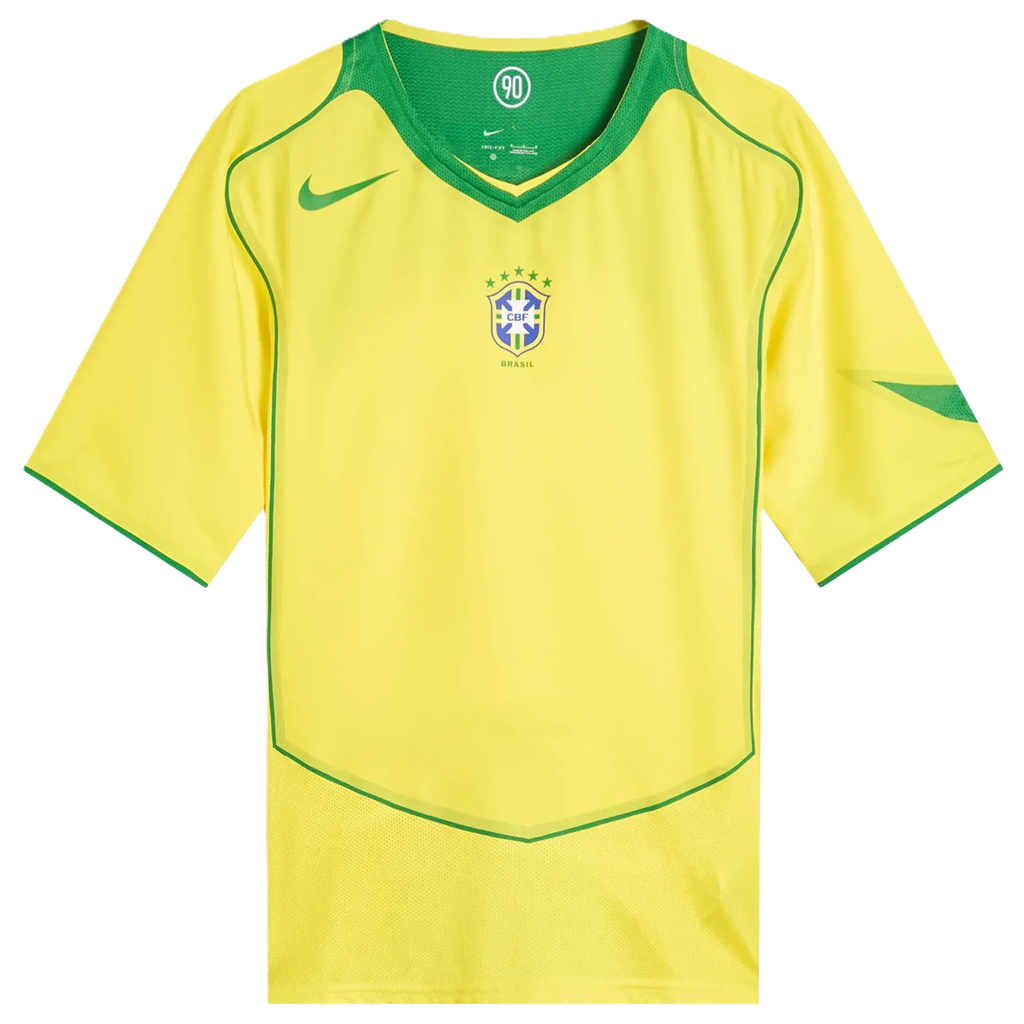 Áo Nike Brazil 2004 Total 90 Reissue 'Opti Yellow' HV4426-741