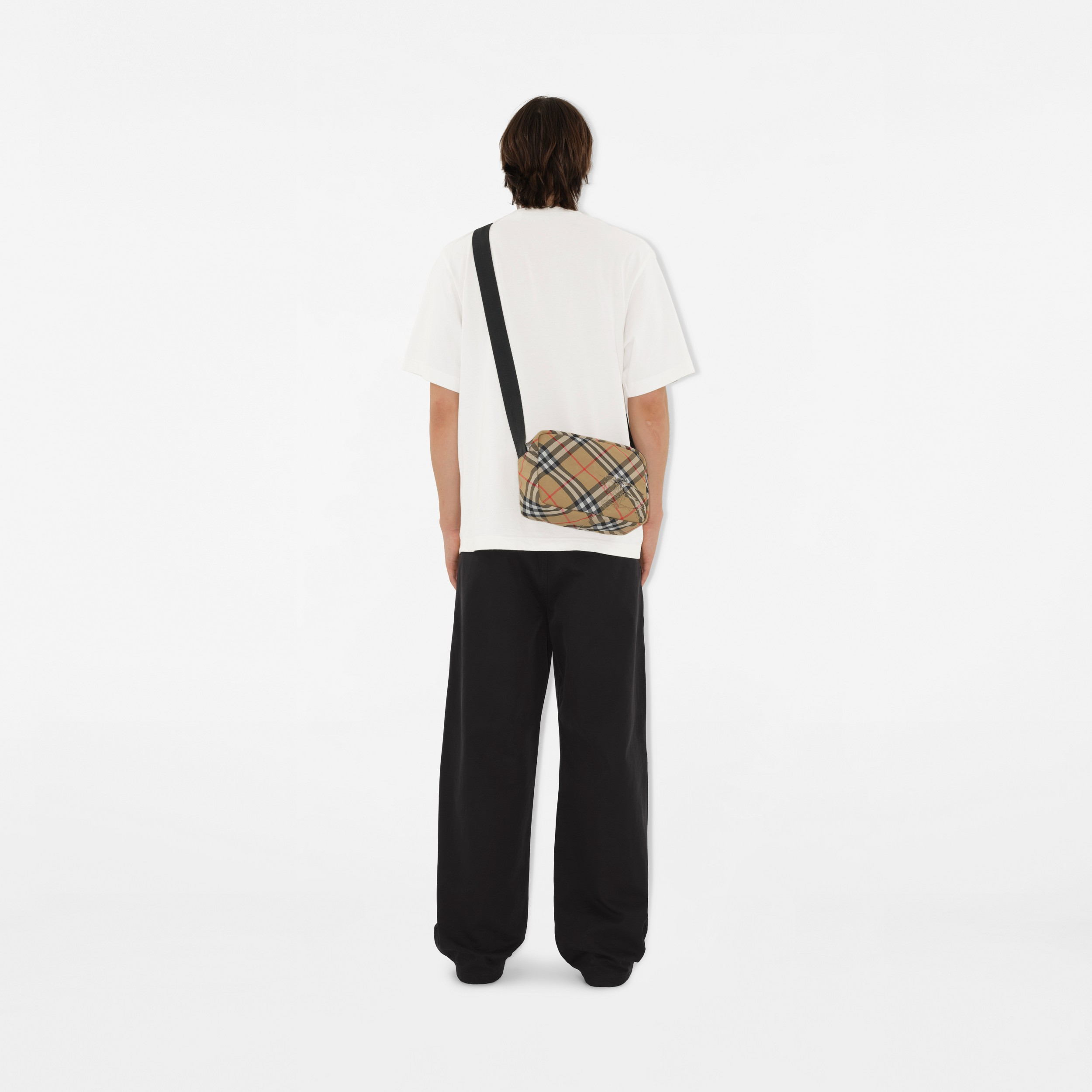 Túi Burberry Check Crossbody 'Sand' 80913201 - Ảnh 5