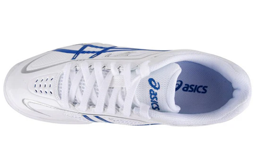 Alternative view of Giày Asics Attack Excounter 327 'White Electric Blue' 1073A060-101