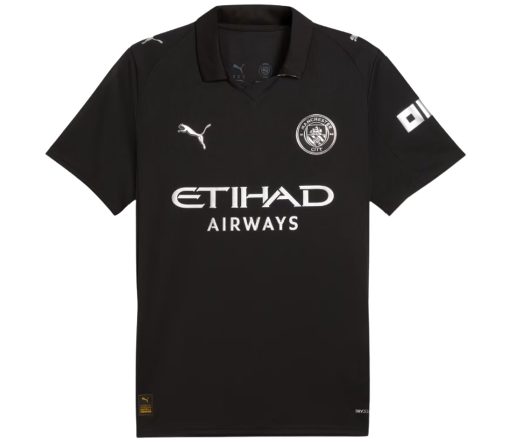 Áo Puma Manchester City 25/26 Away Jersey ‘Black’ 780350-02