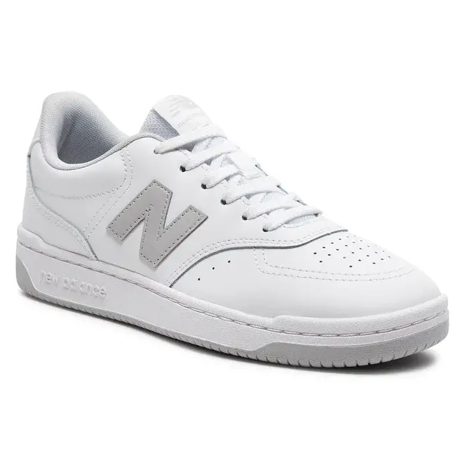 Giày New Balance BB80 ‘White Grey’ BB80GRY - Ảnh 8