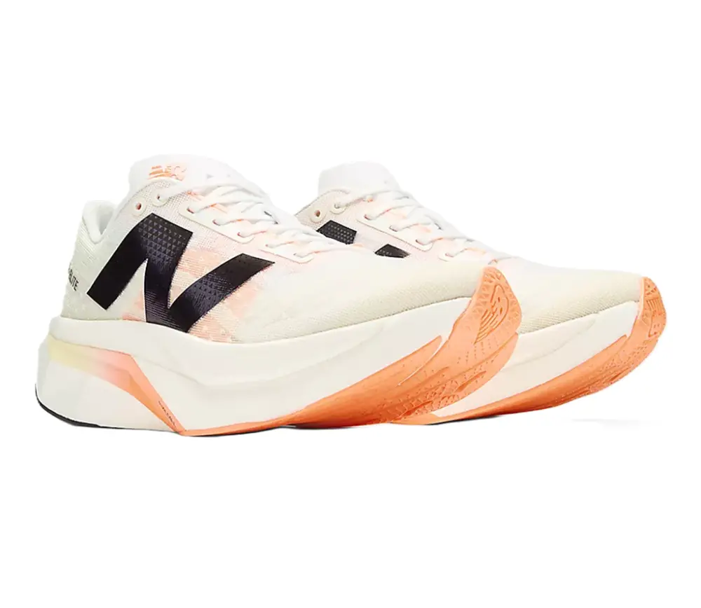 Giày New Balance Elite v4 ‘White Hot Mango’ WRCELCW4 - Ảnh 6