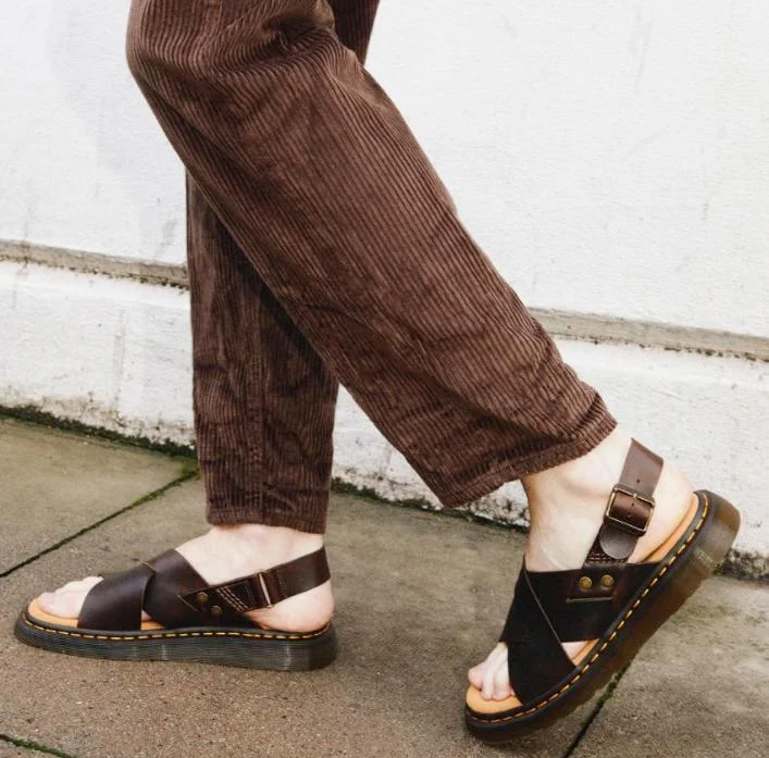 Alternative view of Dép Dr. Martens Sandali Zane ‘Brown’ 31577375