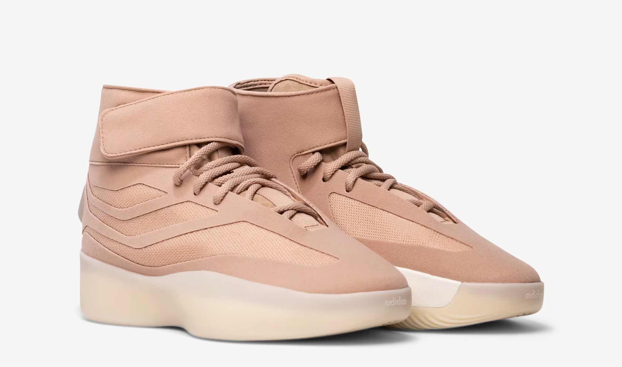 Alternative view of Giày Adidas Fear of God Athletics II Basketball ‘Ash Pearl’ JQ8484