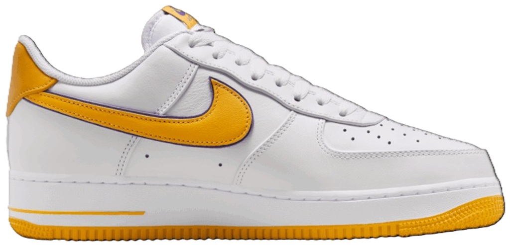 Giày Nike Air Force 1 Low Retro QS ‘Lakers Home’ FZ1151-100