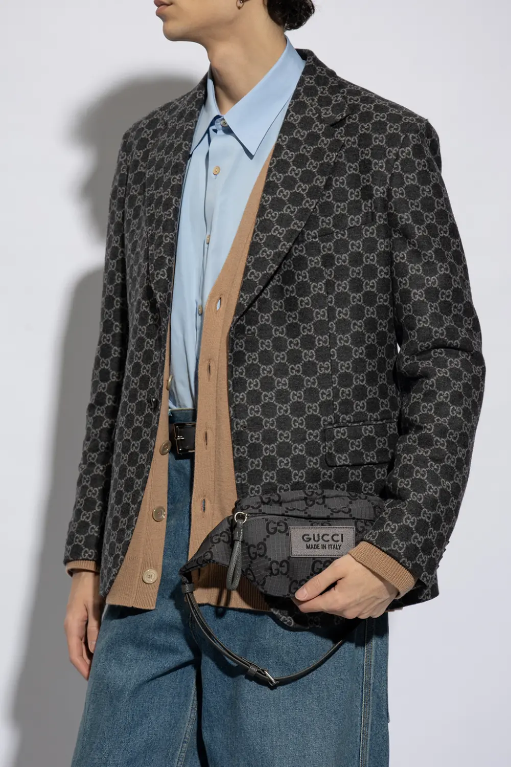 Túi Gucci Belt Bag 'Grey' 767934-FACPM-1246 - Ảnh 5