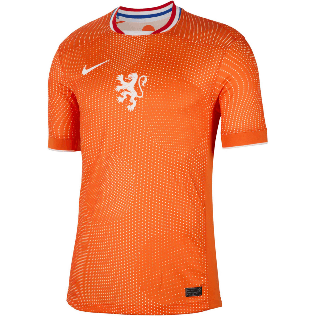 Áo Nike Netherlands 2025 Stadium ‘Orange’ FZ9015-819