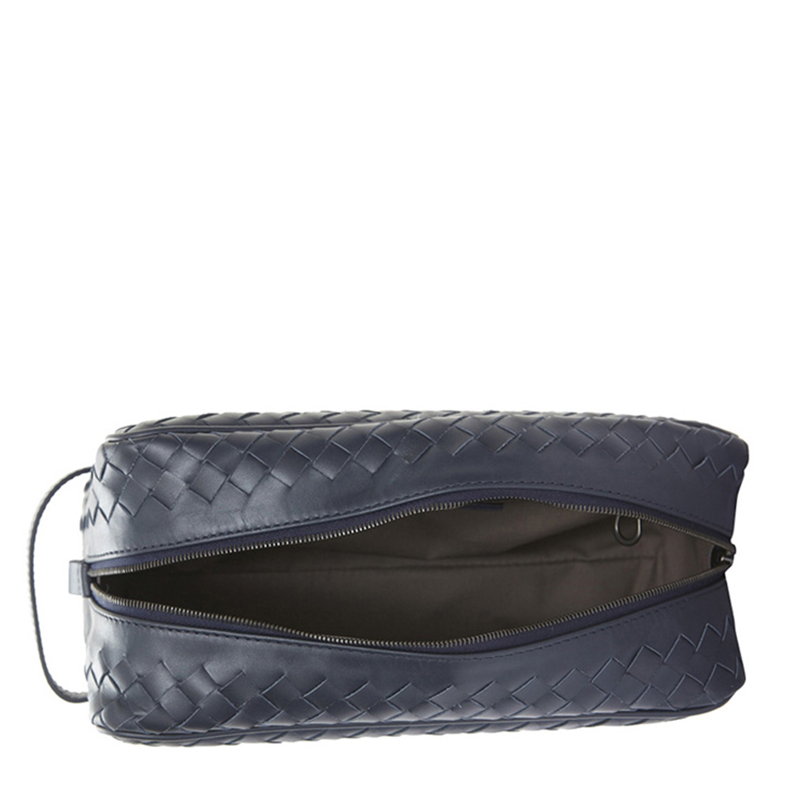 Alternative view of Túi Nam Bottega Veneta Calfskin Clutch Regular 'Dark Blue' 244706V46514013