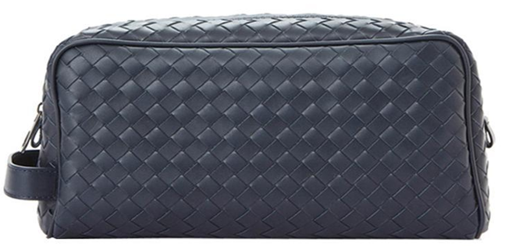 Túi Nam Bottega Veneta Calfskin Clutch Regular 'Dark Blue' 244706V46514013