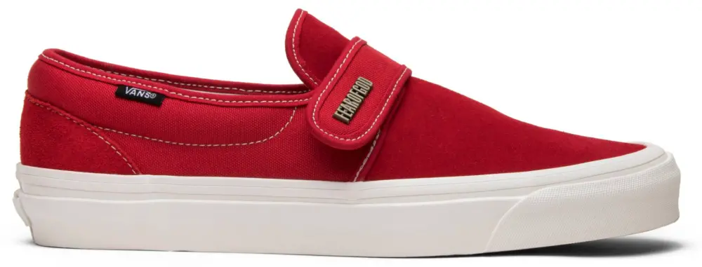 Giày Vans Fear of God x Slip-On 47 DX ‘Collection 2 Red’ VN0A3J9FPQT