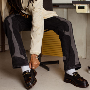 Giày Dr.Martens Adrian Snaffle Hair On ‘Black’ 27730001 - Ảnh 6