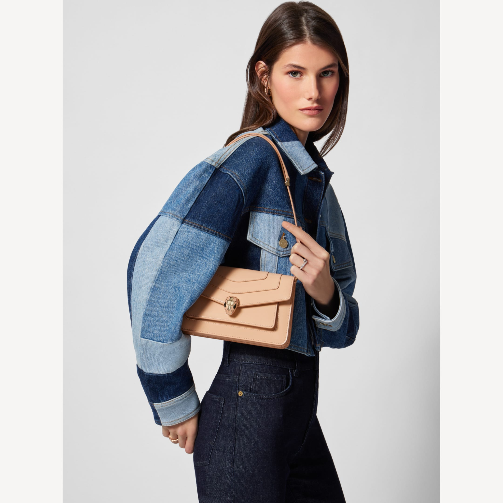 Túi Bvlgari Serpenti Forever East-West ‘Pink’ 293230 - Ảnh 3