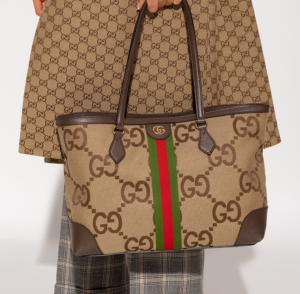 Túi Gucci Ophidia Jumbo GG Medium Tote ‘Beige’ 631685-UKMDG-2570 - Ảnh 4