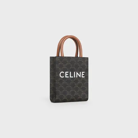 Alternative view of Túi Nữ Celine Mini Vertical Hippo Triomphe Canvas 'Tan' 194372BZK-04LU