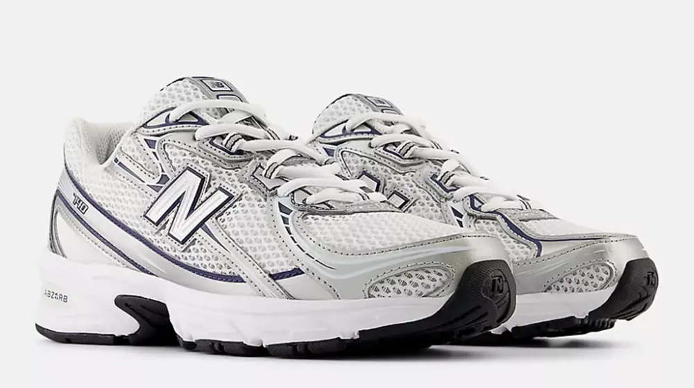 Giày New Balance 740 ‘White Shadow Grey Navy’ U740WN2 - Ảnh 5